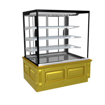 Вітрина кондитерська VDL108A з нержавіючої сталі