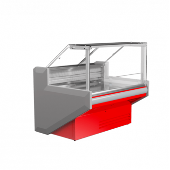 Вітрина холодильна гастрономічна з прямим склом FGL130
