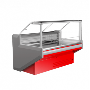 Вітрина холодильна гастрономічна з прямим склом FGL160