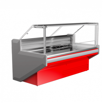 Вітрина холодильна гастрономічна з прямим склом FGL190