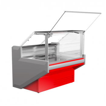 Вітрина холодильна гастрономічна з прямим склом FGLA130