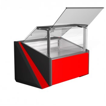 Вітрина холодильна гастрономічна з прямим склом FGLA130_restyling