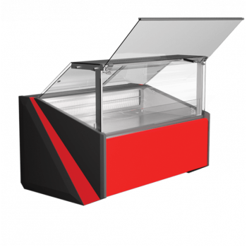 Вітрина холодильна гастрономічна з прямим склом FGLA160_restyling