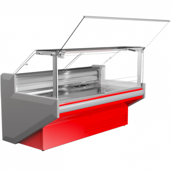 Вітрина холодильна гастрономічна з прямим склом FGLA190