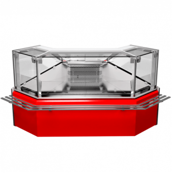 Вітрина холодильна гастрономічна з прямим склом FDI E