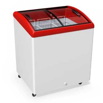 Скриня морозильна з гнутим склом M200S