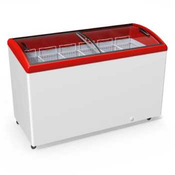 Скриня морозильна з гнутим склом M500S