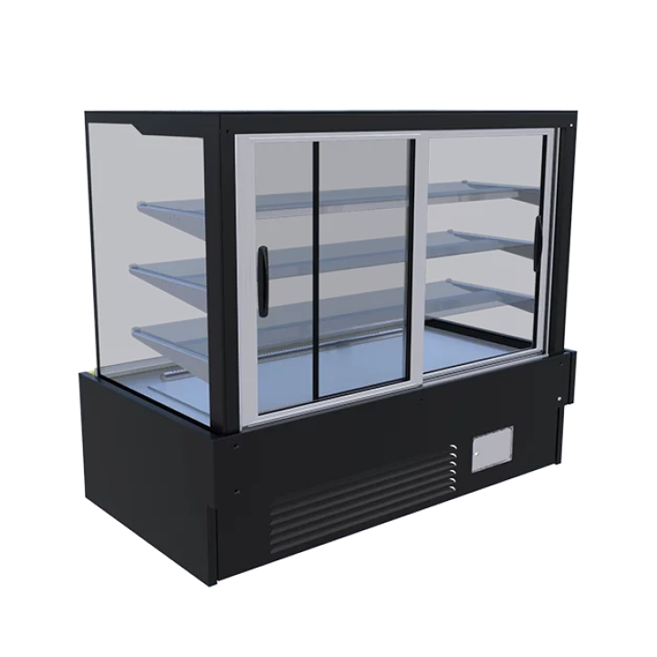 Вітрина кондитерська VDL158A з нержавіючої сталі