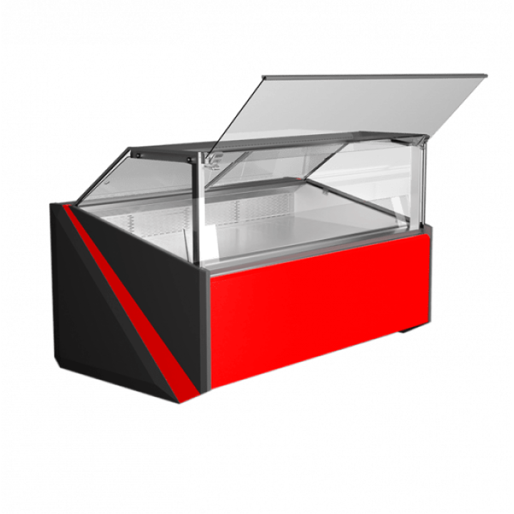 Вітрина холодильна гастрономічна з прямим склом FDI197A
